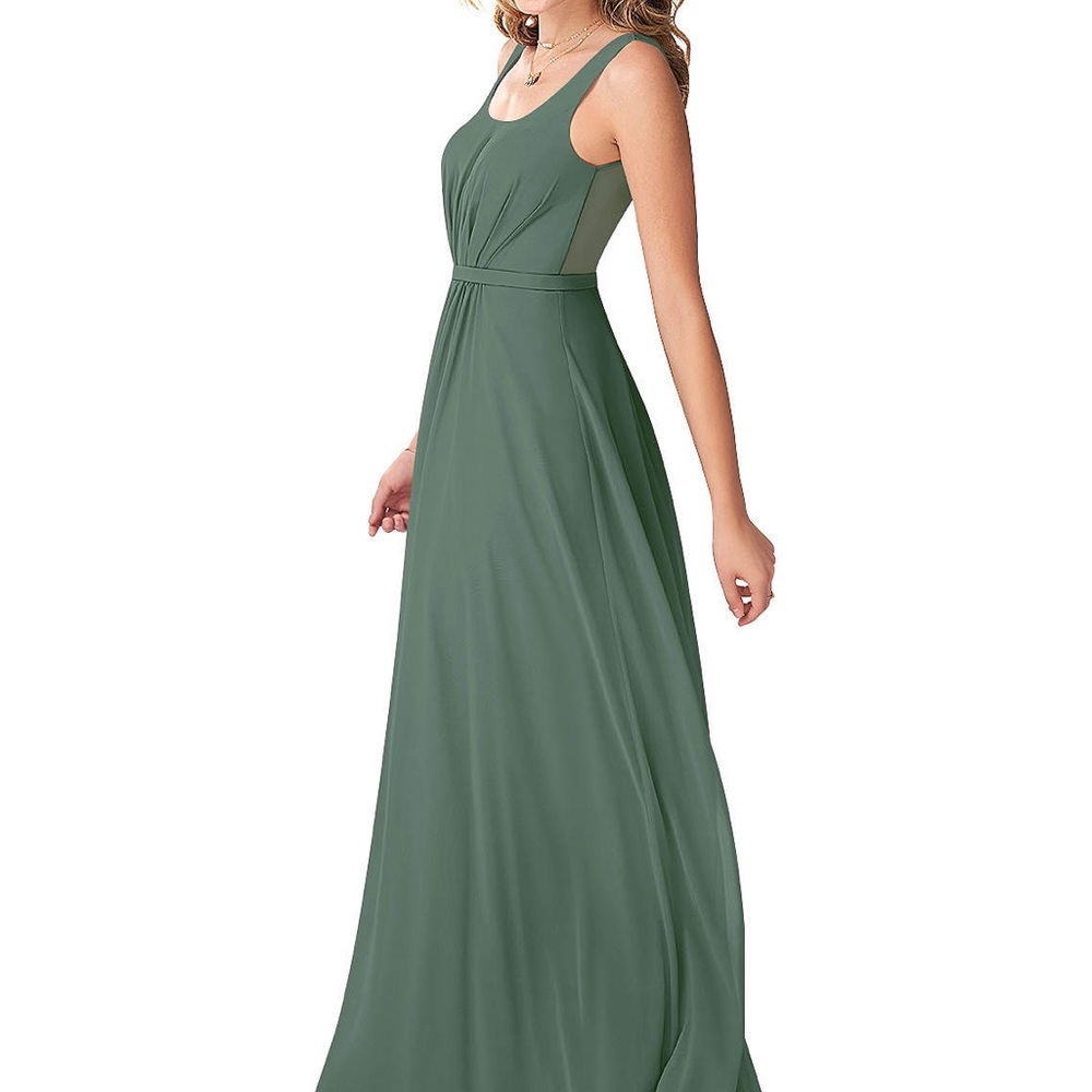 Pewter color bridesmaid dress size range small-medium